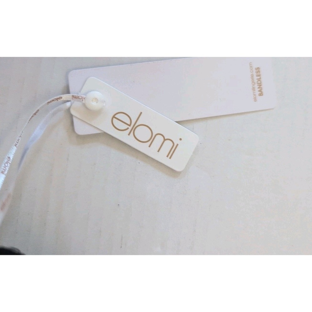 ELOMI EL8140 Maggie Underwire Side Support Bra 40GG Black - New - Picture 3 of 4